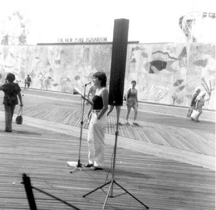 Poet reading